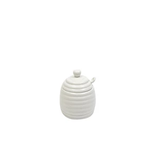 Biała porcelanowa pojemnik na miód Maxwell & Williams Basic, 280 ml