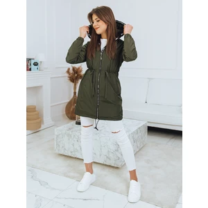 Women's parka jacket MIKA khaki Dstreet TY2723