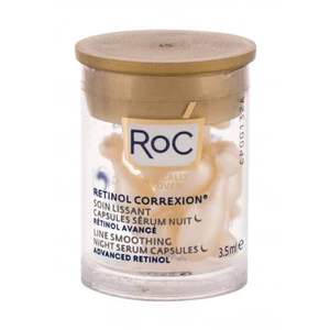 RoC Retinol Correxion Line Smoothing Advanced Retinol Night Serum Capsules 3,5 ml pleťové sérum poškodená krabička na veľmi suchú pleť