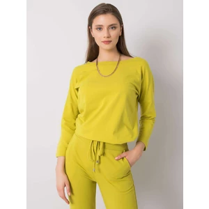 Light green blouse from Fiona