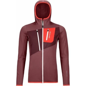 Ortovox Sweat à capuche outdoor Fleece Grid Hoody W Mountain Rose M