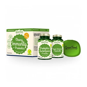 GreenFood Strong Immunity & Probiotics + Pillbox