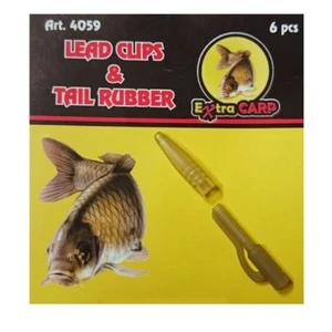 Extra carp lead clips & tail rubber