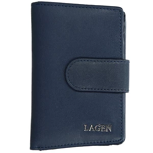 Lagen Dámska kožená peňaženka 50313 D.Blue