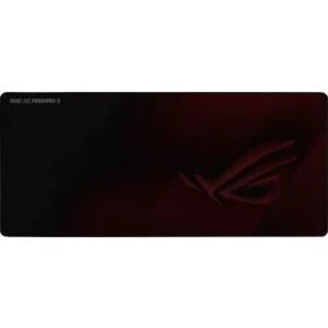 Herní podložka pod myš Asus ROG Scabbard IIodolné proti prachu, odolné proti stříkající vodě, 400 x 3 x 900, černá/červená