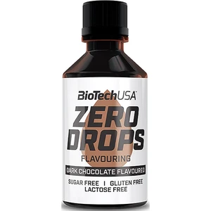 BioTech Zero Drops 50 ml hořká čokoláda