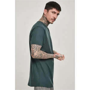 Shaped Long Tee bottlegreen