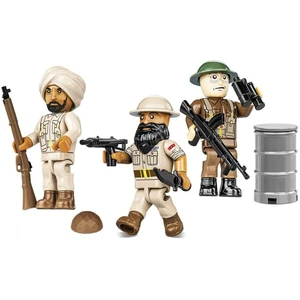 Cobi 3 figurky s doplňky British Special Air Service SAS, 30