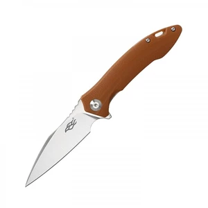 Zavírací nůž Firebird FH51 Ganzo® – Stříbrná čepel – Satin, Hnědá (Barva: Hnědá, Varianta: Stříbrná čepel – Satin)