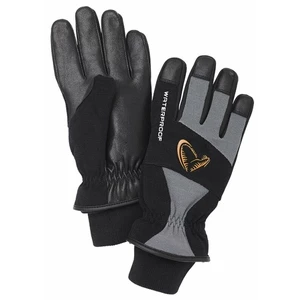 Savage gear rukavice thermo pro glove grey black - l