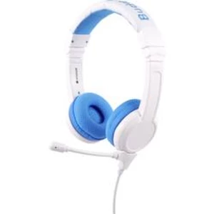 Dětské náhlavní sada On Ear Stereo onanoff BuddyPhones® BP-SCHOOLP-BLUE, modrá