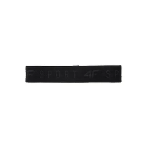 4F UNISEX HEADBAND OPU001 Černá OSFA