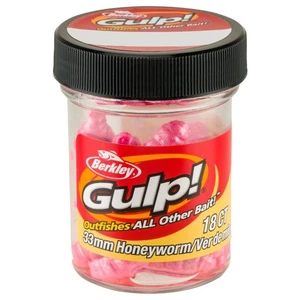 Berkley umělé nástrahy gulp honey worm-bubble gum 3,3 cm