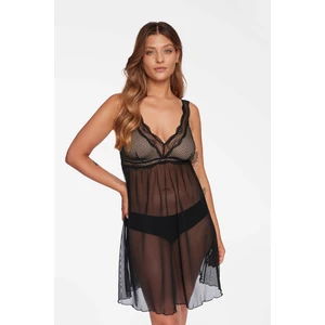 Babydoll Esotiq Blessy 40206 - ESO61X/černá / M ESO5H001-61X