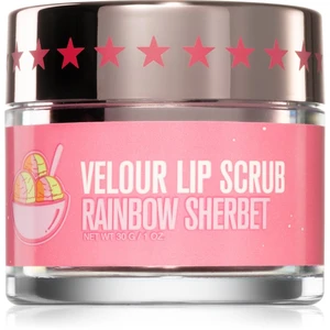 Jeffree Star Cosmetics Velour Lip Scrub cukrový peeling na rty Rainbow Sherbet 30 g