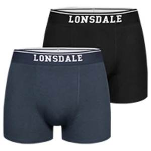 Férfi boxeralsó Lonsdale 113859-Grey/Black