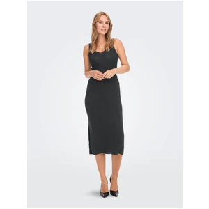 JDY Black Sweater Midi Skirt Jaqueline de Yong Liva - Women