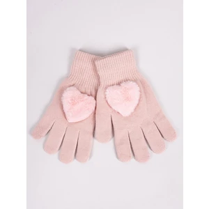 Yoclub Kids's Gloves RED-0069G-AA50-002