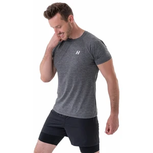 Nebbia Lightweight Sporty T-shirt Dark Grey M