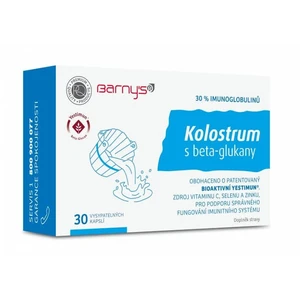 Barny´s Kolostrum s beta-glukany 30 kapslí