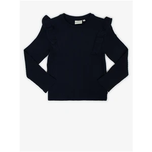 Dark Blue Girls' Sweatshirt Tom Tailor - Girls