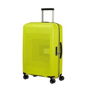 American Tourister Skořepinový cestovní kufr Aerostep M EXP 66,5/72,5 l - světle zelená