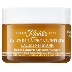 Kiehl´s Calendula Petal-Infused Calming Mask 28 ml pleťová maska W na všechny typy pleti; na citlivou a podrážděnou pleť; na dehydratovanou pleť