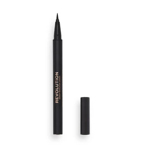 Makeup Revolution Hair Stroke Brow Pen fix na obočie odtieň Dark Brown 0,5 ml