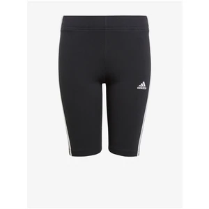 Černé holčičí sportovní kraťasy adidas Performance - unisex