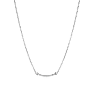 Liu.Jo Půvabný ocelový náhrdelník s krystaly LJ1748