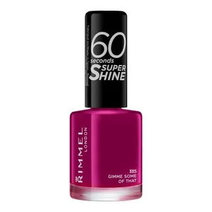 Rimmel 60 Seconds Super Shine lak na nehty odstín 335 Gimme Some Of That 8 ml