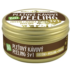 Purity Vision Bio Kávový pleťový peeling 3v1 70 g