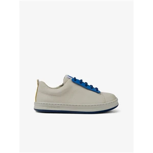 Cream Kids Leather Sneakers Camper - Guys