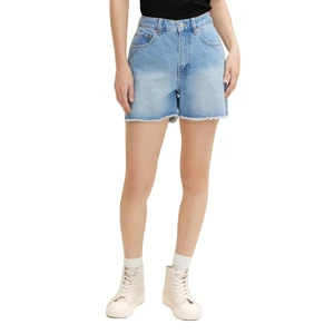 Light Blue Women's Denim Shorts Tom Tailor Denim - Women