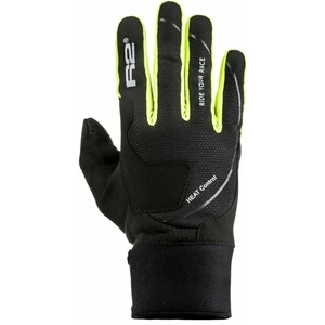 R2 Blizzard Gloves Black/Neon Yellow S