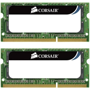 Sada RAM pamětí pro notebooky Corsair Value Select CMSO8GX3M2A1333C9 8 GB 2 x 4 GB DDR3 RAM 1333 MHz CL9 9-9-24