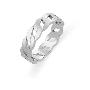 Troli Stylový ocelový prsten 56 mm