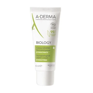 A-Derma Biology lehký hydratační krém pro normální až smíšenou pleť 40 ml