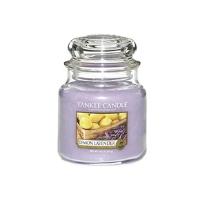 Yankee Candle Lemon Lavender vonná svíčka Classic malá 411 g