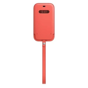 Apple iPhone 12 | 12 Pro Leather Sleeve with MagSafe - Pink Citrus