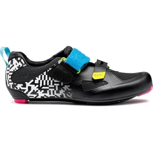 Northwave Tribute 2 Carbon Shoes White Black/Multicolor 44