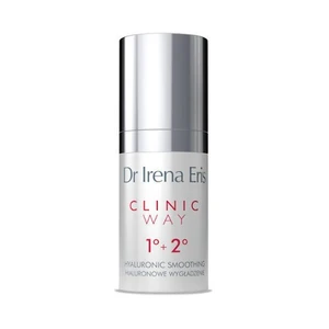 Clinic Way Dermo krém proti vráskám 1° a 2° oční péče (Hyaluronic Smoothing Anti-Wrinkle Eye Dermocream) 15 ml