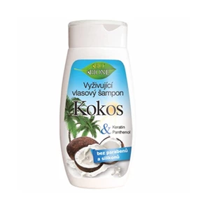 Bione Cosmetics Vyživující vlasový šampon Kokos 260 ml