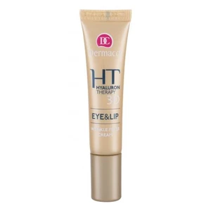 Dermacol Hyaluron Therapy 3D Eye & Lip Cream odmładzające serum przywracający jędrność skóry w okolicach oczu i ust 15 ml