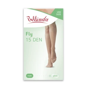 Bellinda 
FLY KNEE HIGHS 15 DEN - Women's silon knees - amber