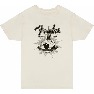 Fender Camiseta de manga corta World Tour Vintage White L