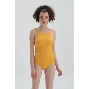 Dagi Yellow Halterneck Swimsuit