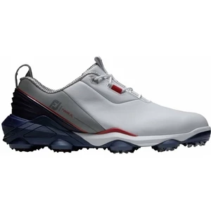 Footjoy Tour Alpha Mens Golf Shoes White/Navy/Grey 46
