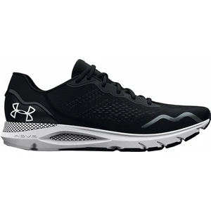 Under Armour Men's UA HOVR Sonic 6 Running Shoes Black/Black/White 41