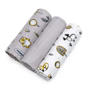 T-TOMI TETRA Cloth Diapers HIGH QUALITY látkové pleny Forest 70x70 cm 3 ks